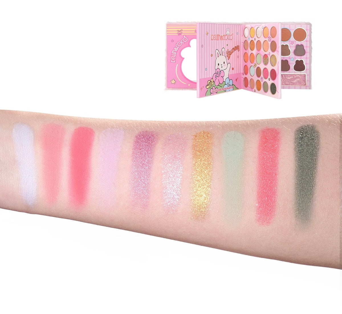 Kevin&Coco Eyes-Plush Bunny 64 colors Eyeshadow Palette