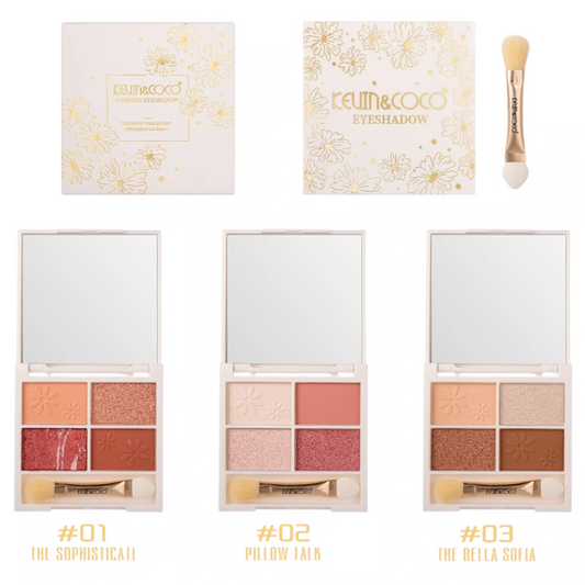 Kevin&Coco Daisy Riddle Quad Eyeshadow 4 colors