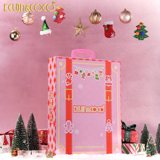 Kevin&Coco Face-Christmas Limited Edition Suitcase Makeup Set