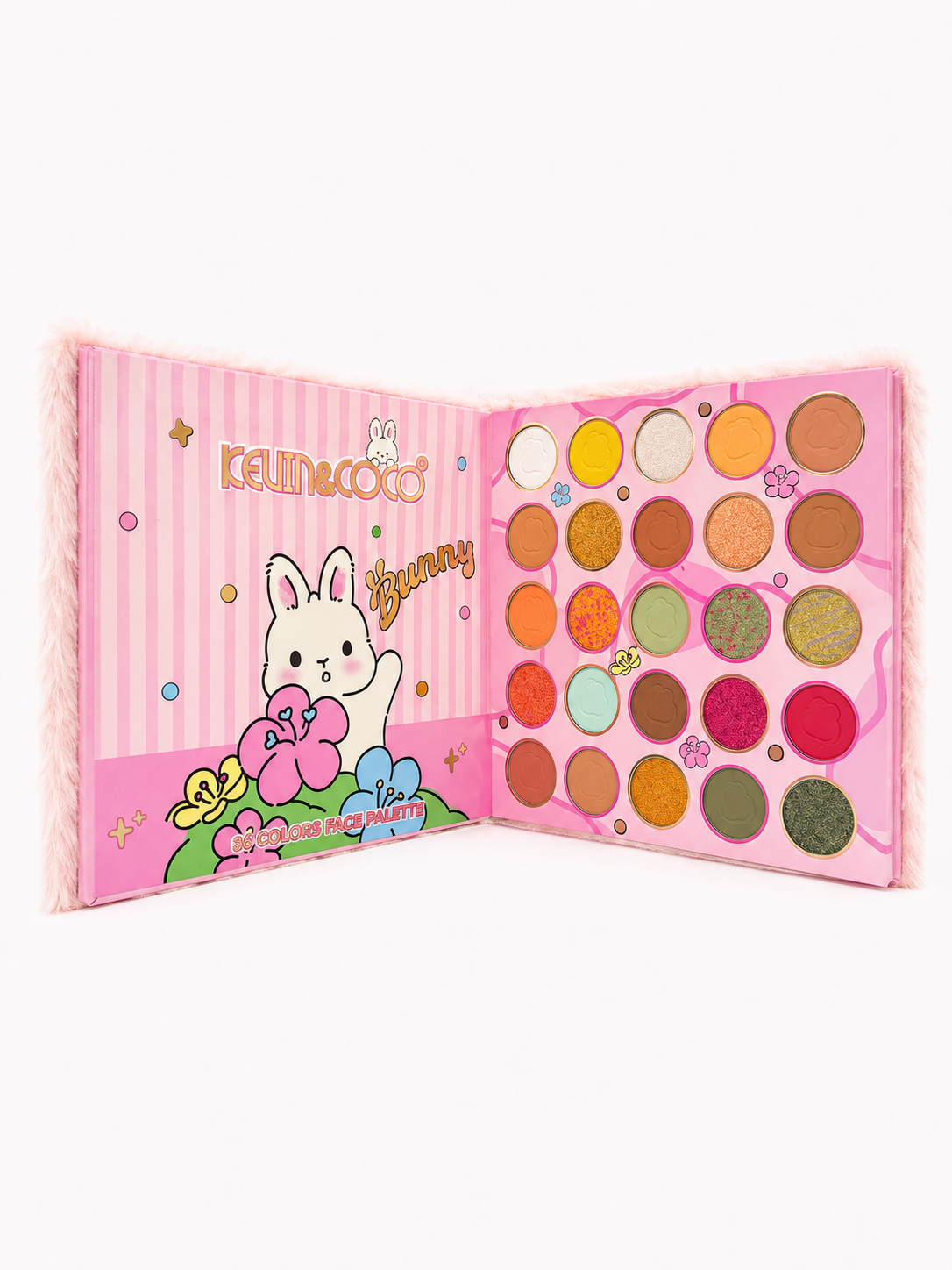 Kevin&Coco Eyes-Plush Bunny 64 colors Eyeshadow Palette