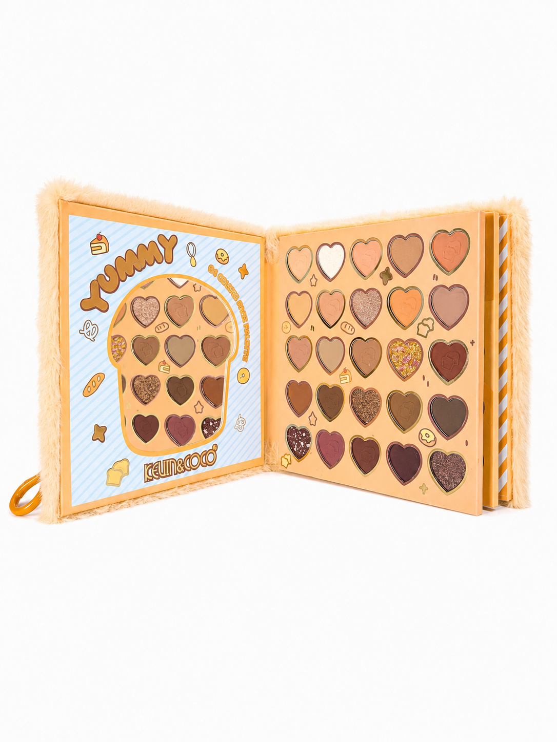 Kevin&Coco Eyes-Plush Bread 64-Color Eyeshadow Palette