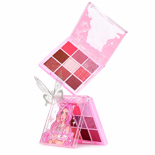 Romantic Whisper 9-Color Eyeshadow Palette - Kevin&Coco