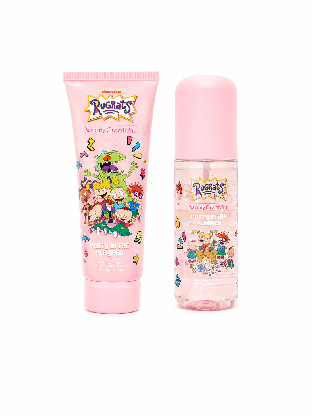 Rugrats x Beauty Creations Party In The Playpen Body Lotion & Mist Set