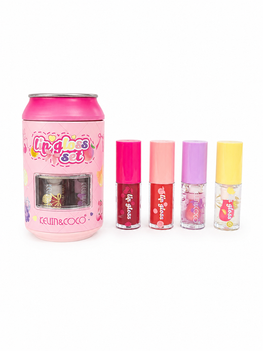 Kevin&Coco Lips-Soda Can Fruit 4 Pieces Lip Oil