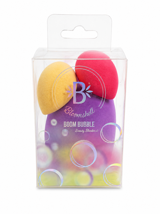 Bloomshell - Boom Bubble Beauty Blender Set - 3 pcs