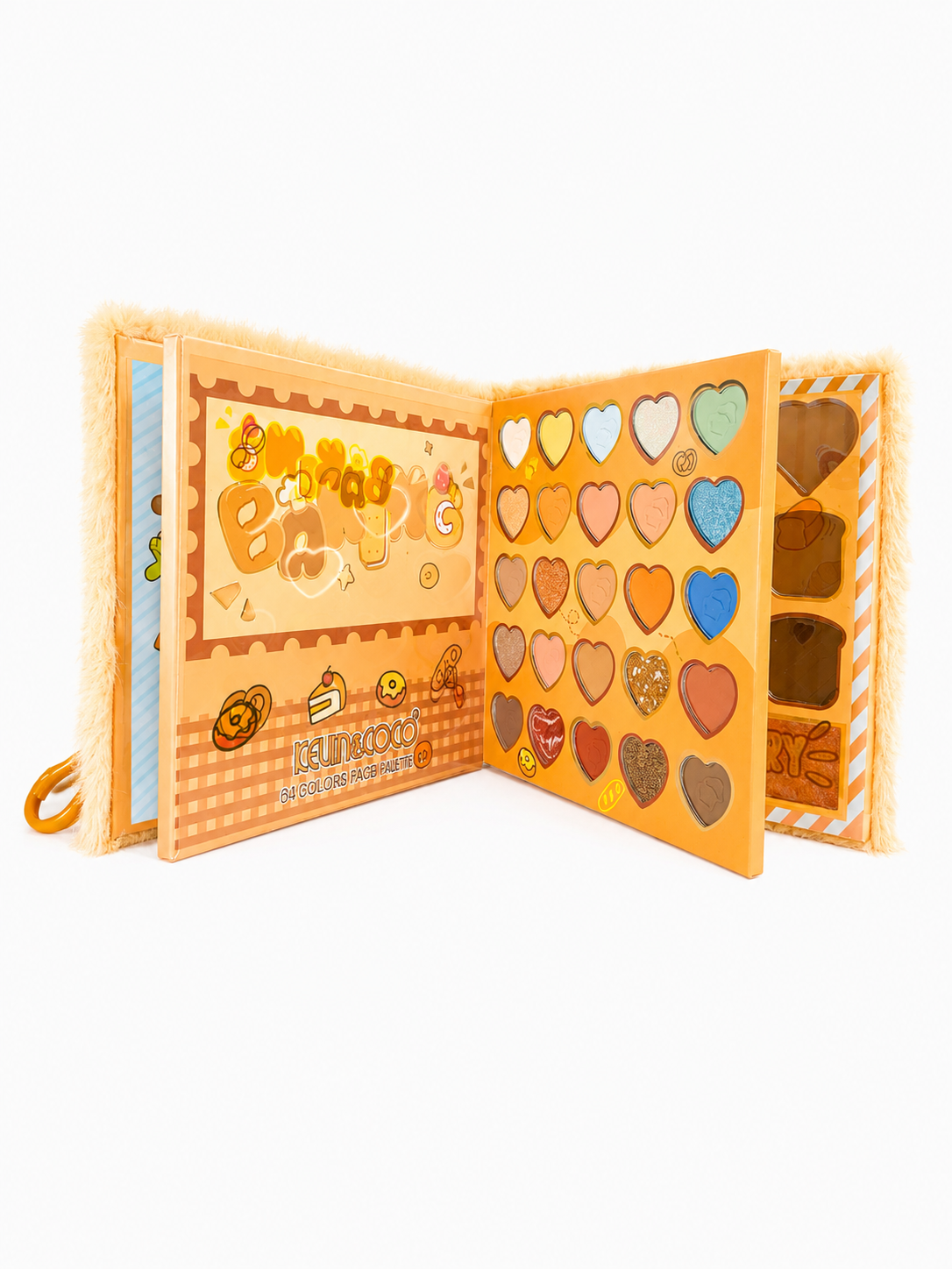 Kevin&Coco Eyes-Plush Bread 64-Color Eyeshadow Palette