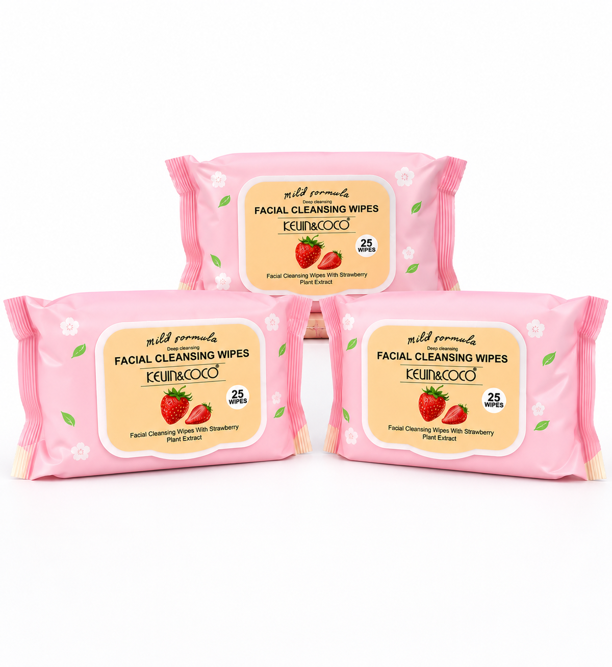 Kevin&Coco Cleansing wipes with refreshing fruit extract