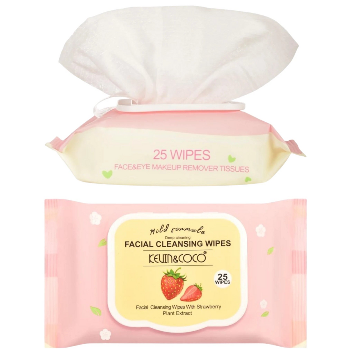 Kevin&Coco Cleansing wipes with refreshing fruit extract