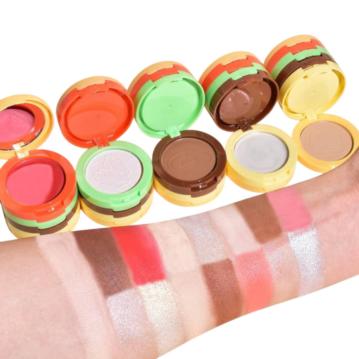 Kevin & Coco Burgerlicious 5-in-1 Face Makeup Set