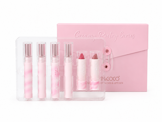 Kevin & Coco Creamy Poetry Series Lip Gloss & Lipstick B
