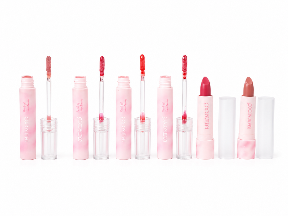 Kevin & Coco Creamy Poetry Series Lip Gloss & Lipstick B